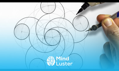 Drawing a humble crop circle ⬟ Geometric process