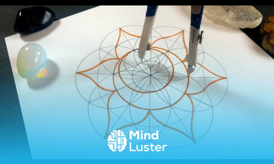 How to Draw the Sacral Chakra Using Geometry