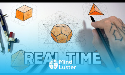 Drawing the Platonic Solids in Real Time Sacred Geometry Tutorial