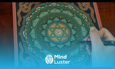 Drawing the Heart Chakra Mandala as Meditation