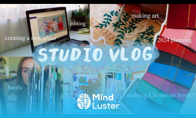 studio vlog  new class christmas collection hauls more 
