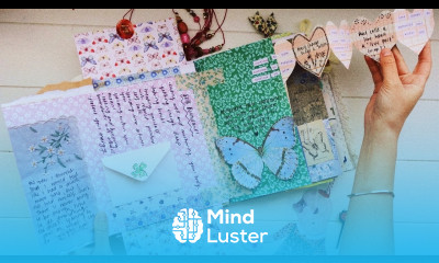 journal with me  interactive page junk journal july