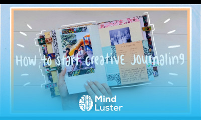 HOW TO START A CREATIVE JOURNAL start journaling scrapbooking for beginners