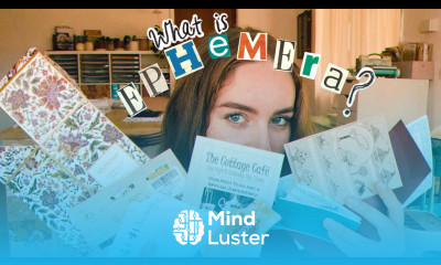 What is EPHEMERA what to put in a junk journal