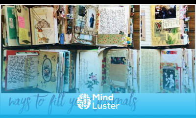 Ways to fill a journal 