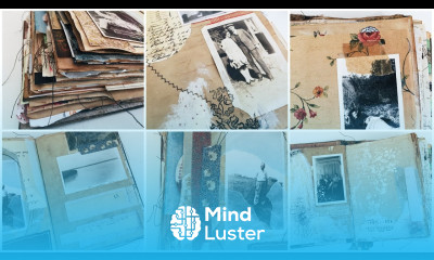 Nameless Art Journal Progress Flip Through UPDATE