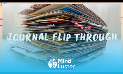 how i used my junk journal  flip through memory book