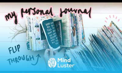 my completed journal flip through