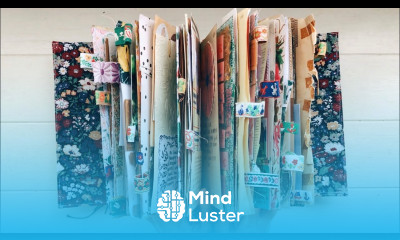 my completed junk journal flip through 