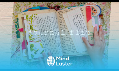  COMPLETED junk journal flip through  my personal journal