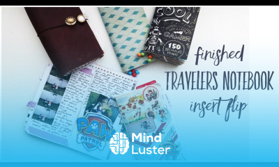 Journaling To My Kids Traveler s Notebook Insert Share Finished Insert Flip Through Video