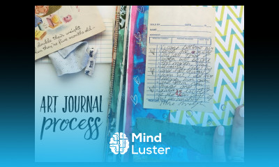 Art Journal Process Video 07 Using Vintage Ephemera Pt 1