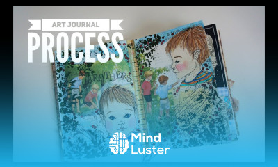 Art Journal Page Process Video 01