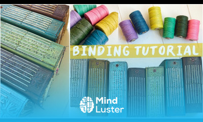 EASY and NEAT bookbinding tutorial for beginners
