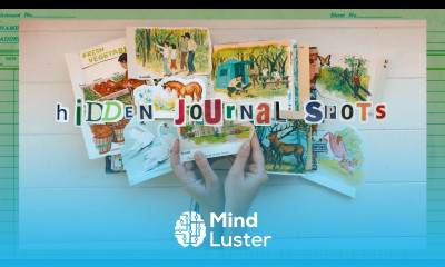 EASY hidden journaling using book pages junk journal fold outs