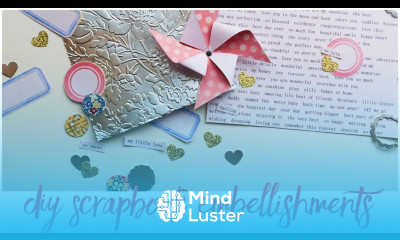 DIY Embellishments Creating A First Year Baby Book EP 03 Project Life Scrapbooking Baby