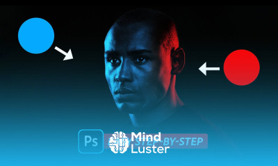 Simple Way To Apply a DUAL LIGHTING Effect In Photoshop