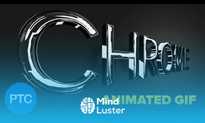 Make a 3D CHROME TEXT Effect and Turn It Into a Rotating ANIMATED GIF Photoshop Tutorial