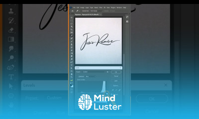  Digitize Your Signature Into a Transparent Background in Photoshop