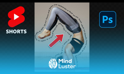  Easy Trick To Type On a Path Around a Person in Photoshop