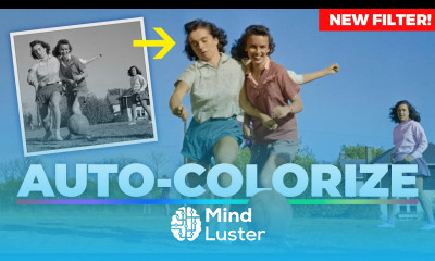 NEW FILTER To Auto Colorize Black White Photos Photoshop 2021