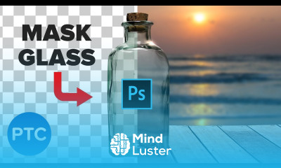 The BEST WAY To Select and Mask GLASS or Transparent Objects in Photoshop