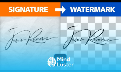 Turn Your Signature Into a Watermark in Photoshop Easy Photography Logo