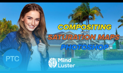 Compositing With SATURATION MAPS in Photoshop Match Saturation