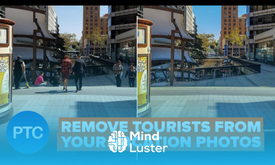 Remove Tourists From Photos In Photoshop Stack Mode Tutorial