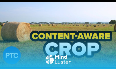 How To Use The CONTENT AWARE CROP Crop and Straighten Photos in Photoshop