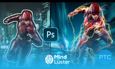 Recreate THE FLASH Running Lightning In Photoshop – Copycat 3