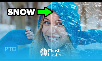 How to Create SNOW in Photoshop Make REALISTIC Snow Photoshop Tutorial