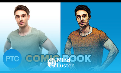 Retro COMIC BOOK Effect From a Photo Cartoon DRAWING Photoshop Tutorial