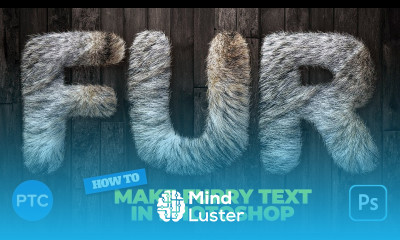 Clever Technique To Create FURRY TEXT In Photoshop