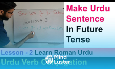 Learn Urdu Sentences in Future Tense Lesson 2 Aprender Urdu Idioma
