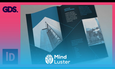 Add type to brochure in InDesign Ep11 15 Multimedia design course Print