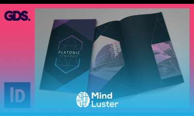 Add Images texture to brochure design in InDesign Ep10 15 Multimedia design course Print