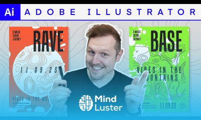 Dance MUSIC FESTIVAL Poster Design In Adobe Illustrator