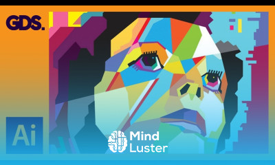 Create WPAP Style Art In Adobe Illustrator Ziggy Stardust