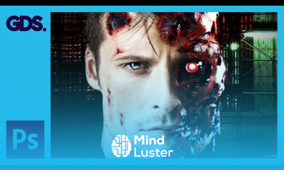 Terminator Photoshop Tutorial Layer Masking Blending Modes More