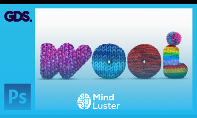 Wool Type Effect Adobe Photoshop Tutorial