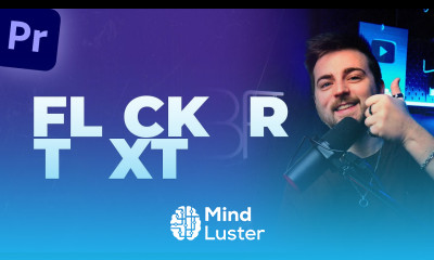 Flicker Text Animation in Adobe Premiere Pro 2024