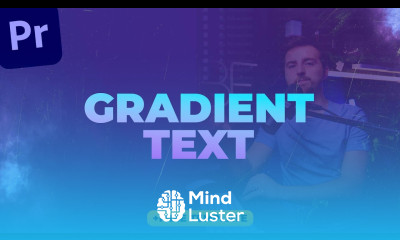 Gradient Text Animation in Adobe Premiere Pro 2023 Free Download Template