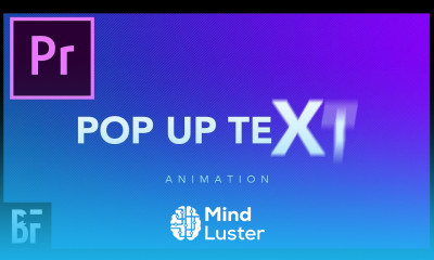Pop Up Text Animation Premiere Pro