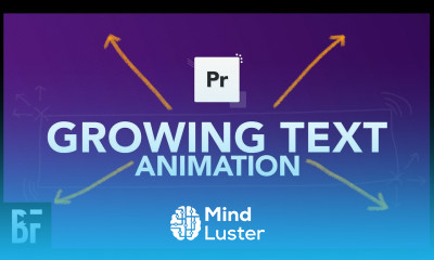 Growing Text Animation Premiere Pro Tutorial