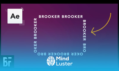 Create Scrolling Text on a Path After Effects