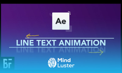 Sliding Line Text Animation After Effects Tutorial