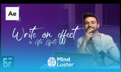 Write On Text Animation After Effects Tutorial