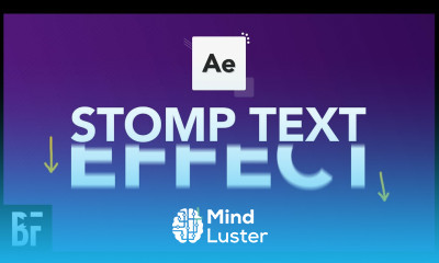 Stomp Text Animation Adobe After Effects Tutorial