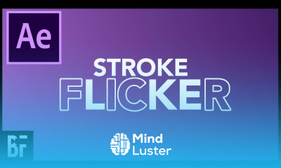 Stroke Flicker Text Animation After Effects Tutorial